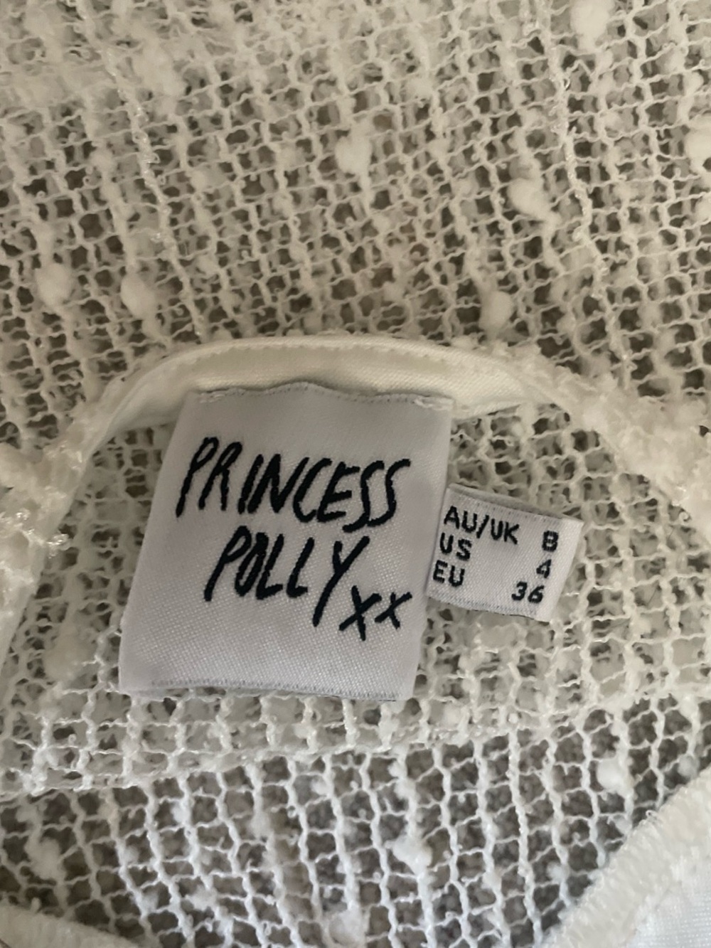 Princess Polly White Top and Mini Skirt Set - Picture 3 of 4